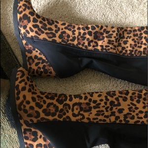 Ashley Stewart Knee Boots Size 11